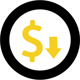 Lowered Support Cost